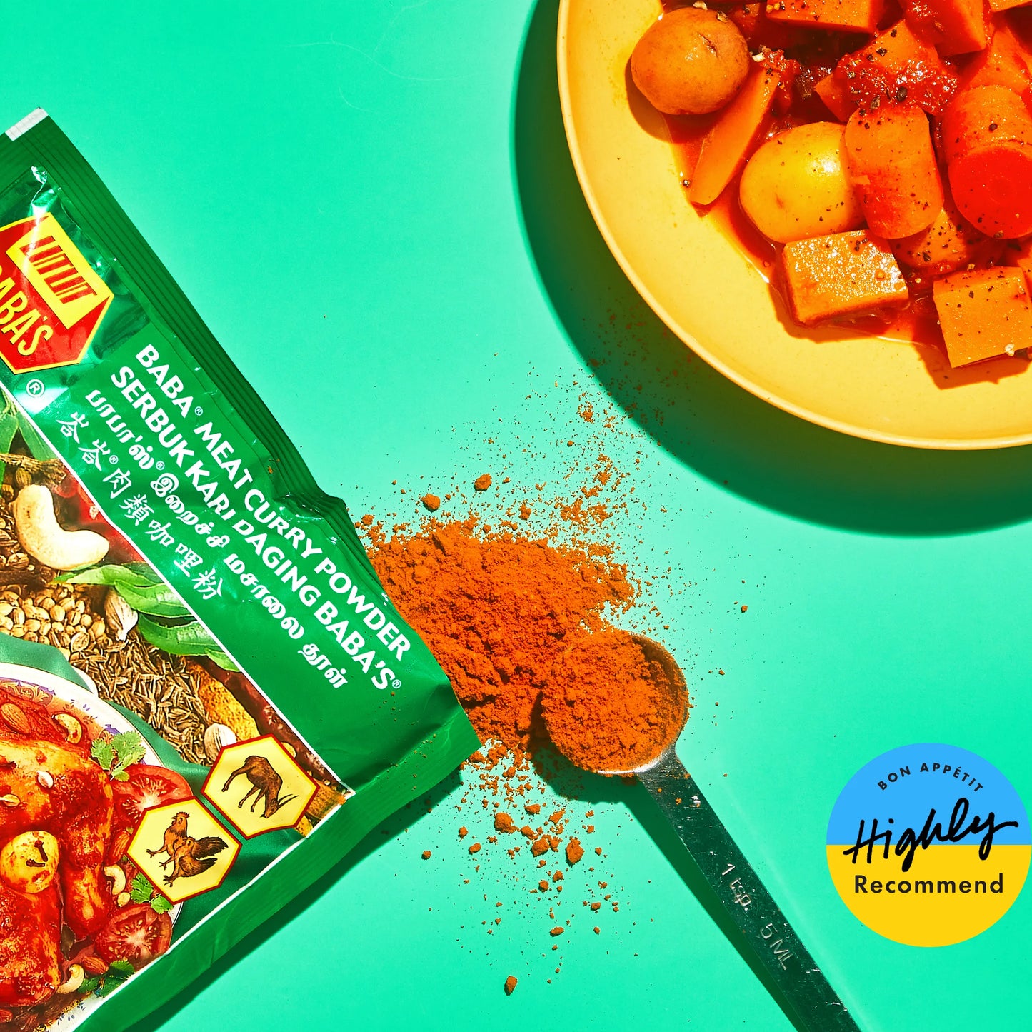 Babas Authentic Meat Curry Powder