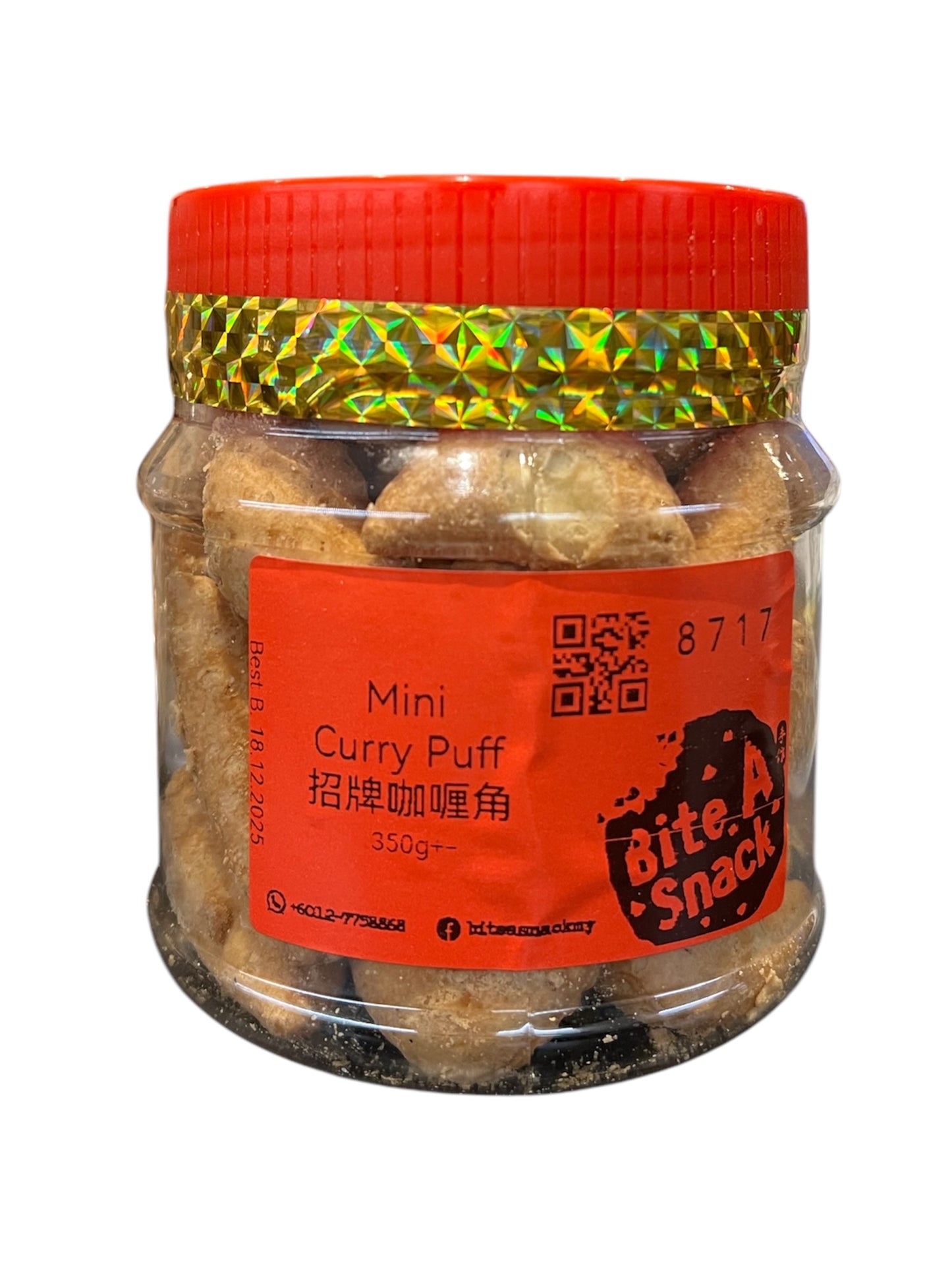 Pasar Mart UK Homemade Mini Malaysian Curry Puff 350g