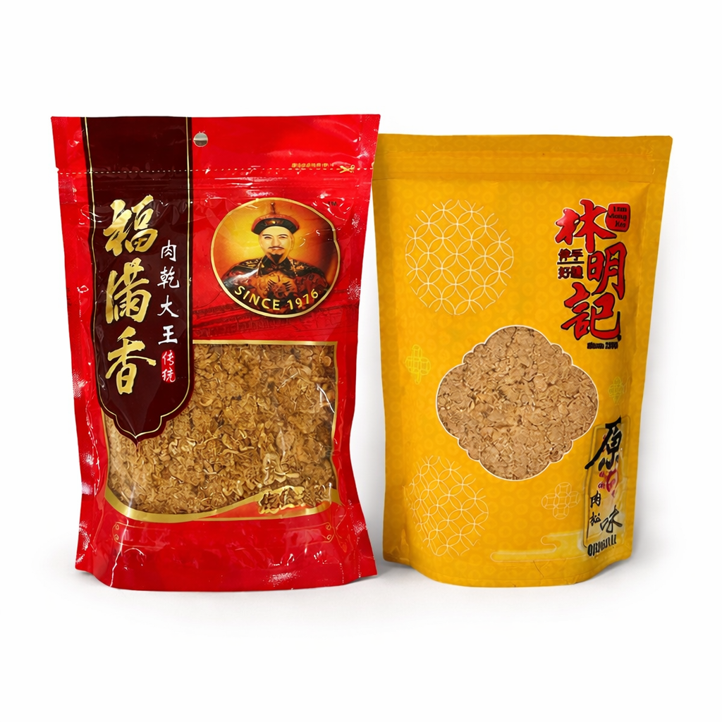 Hock Moon Hiong + Lim Meng Kee Chicken & Pork Floss Combo