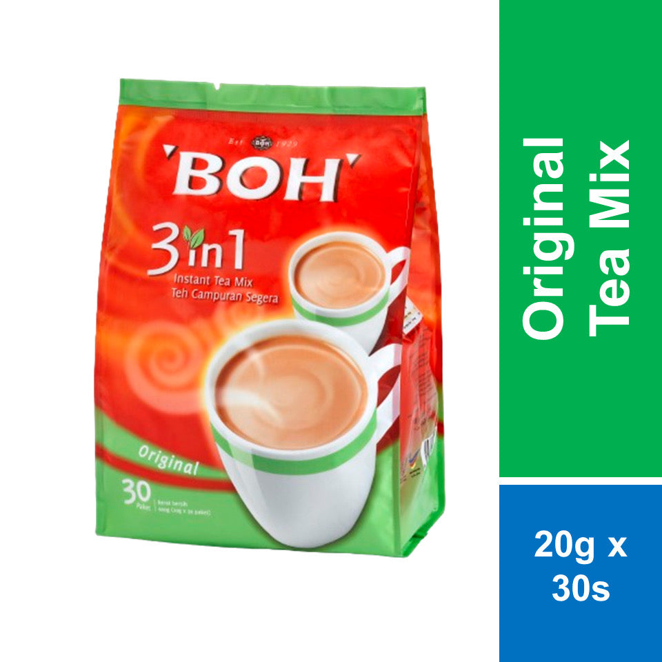 BOH Instant 3 in 1 Milk Tea Teh Tarik 20g