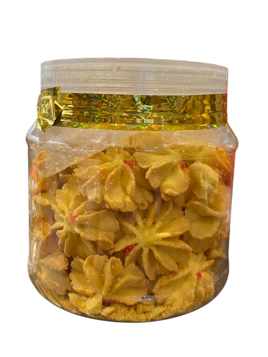Traditional Kuih Bunga Cookies