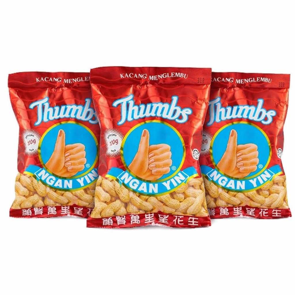 Ngan's Yin Thumbs Roasted Peanuts 120g