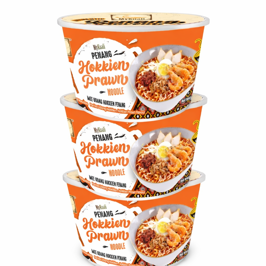 MyKuali Penang Hokkien Prawn Noodles Cup Bowl 110g