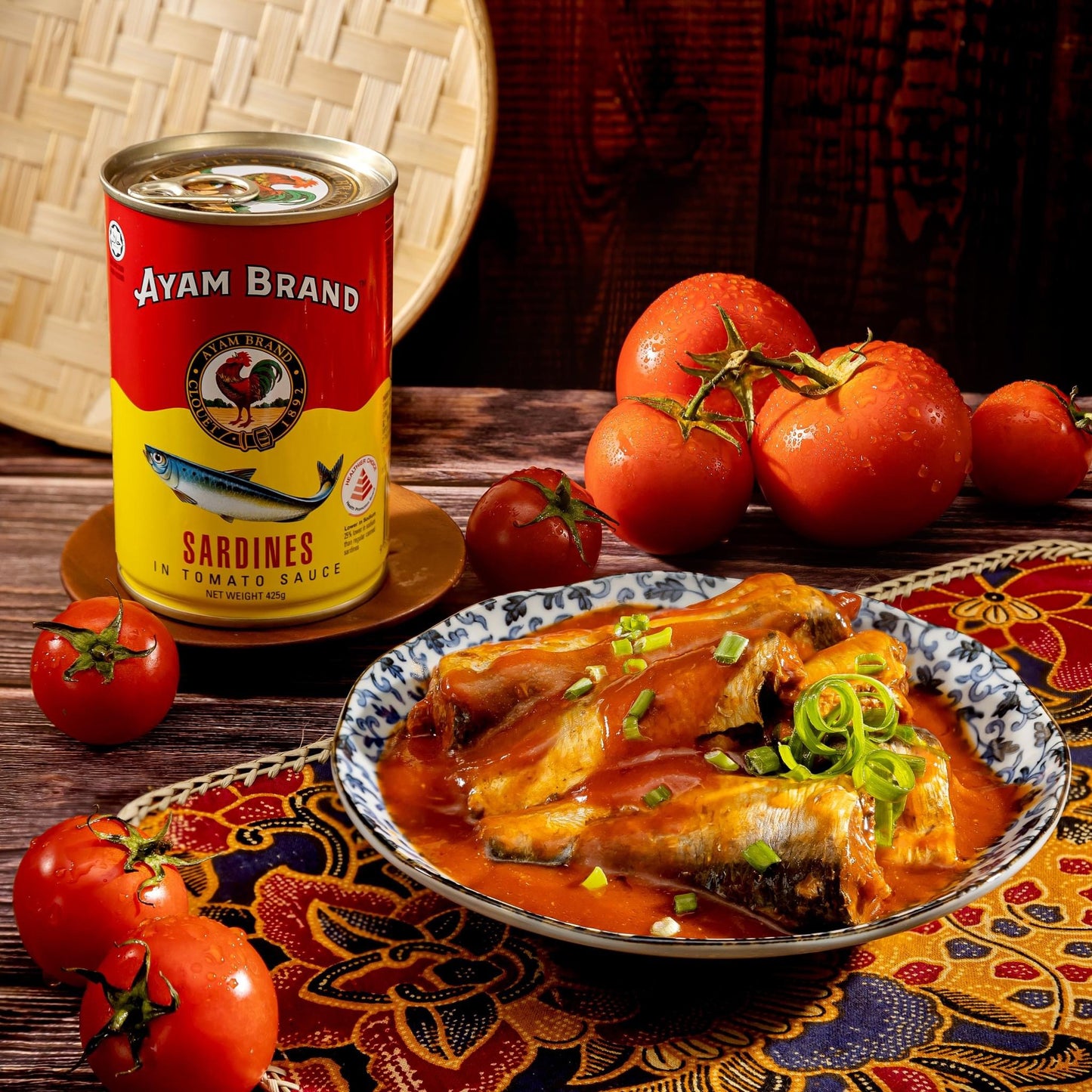 Ayam Brand Sardine With Tomatoes 425g