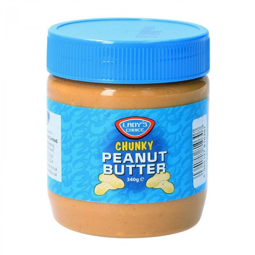 Lady's Choice Chunky Peanut Butter 340g
