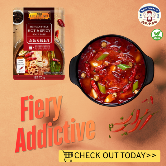 Lee Kum Kee Sichuan Hot & Spicy Soup Base 70g