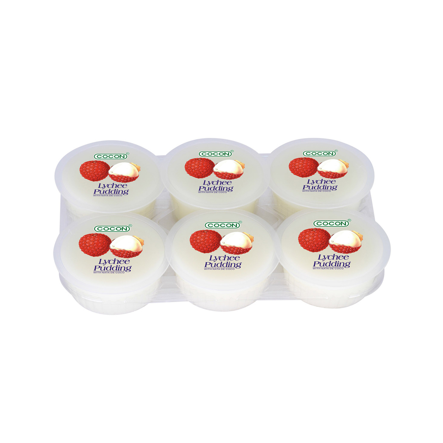 COCON Nata de Coco Pudding – Lychee