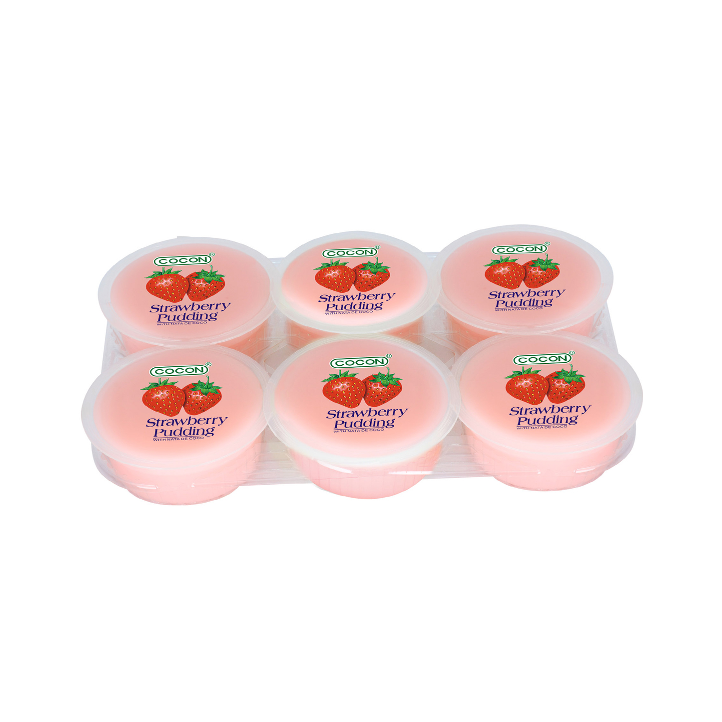 COCON Nata de Coco Pudding – Strawberry