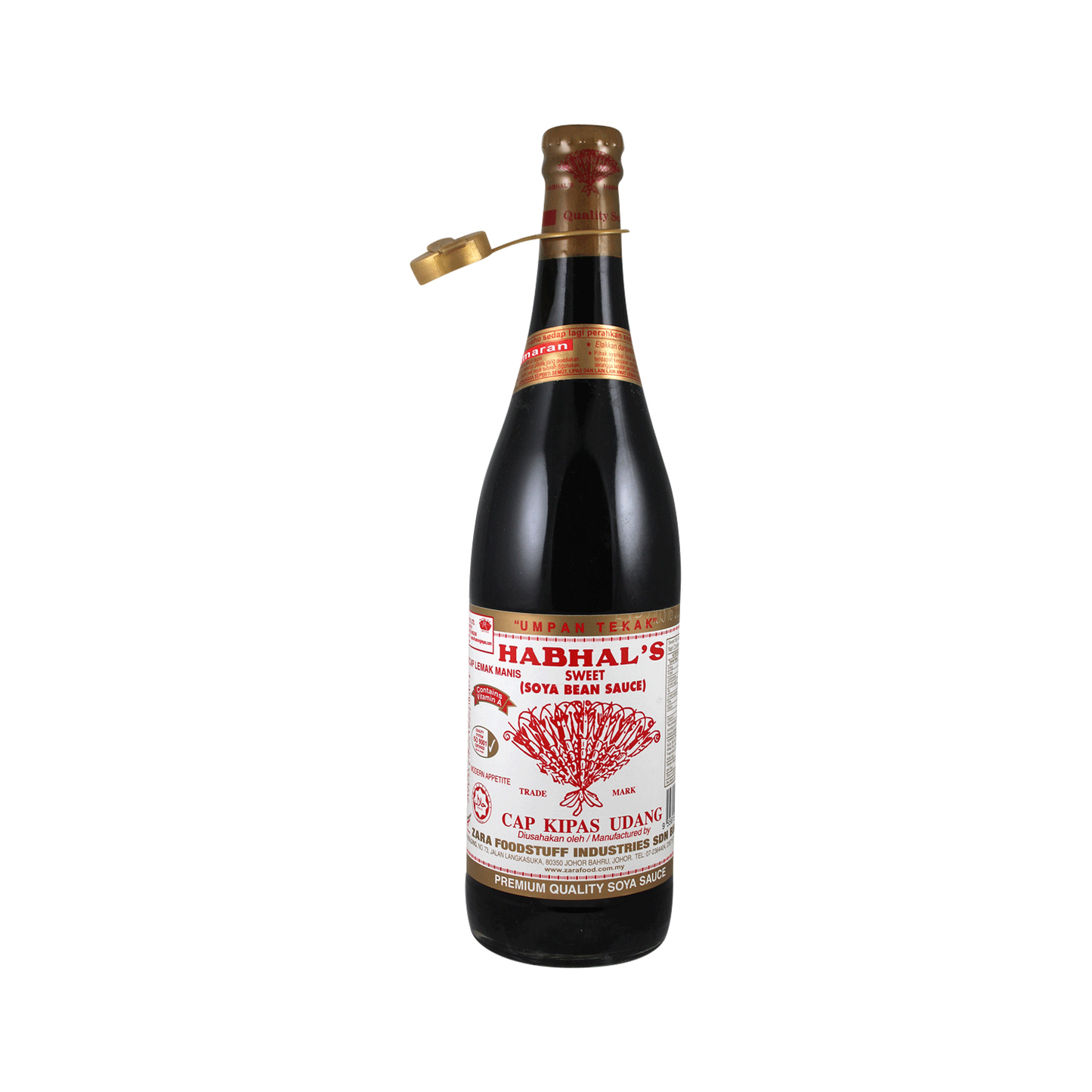 HABHAL'S Kicap Manis Sweet Soy Sauce 645ml