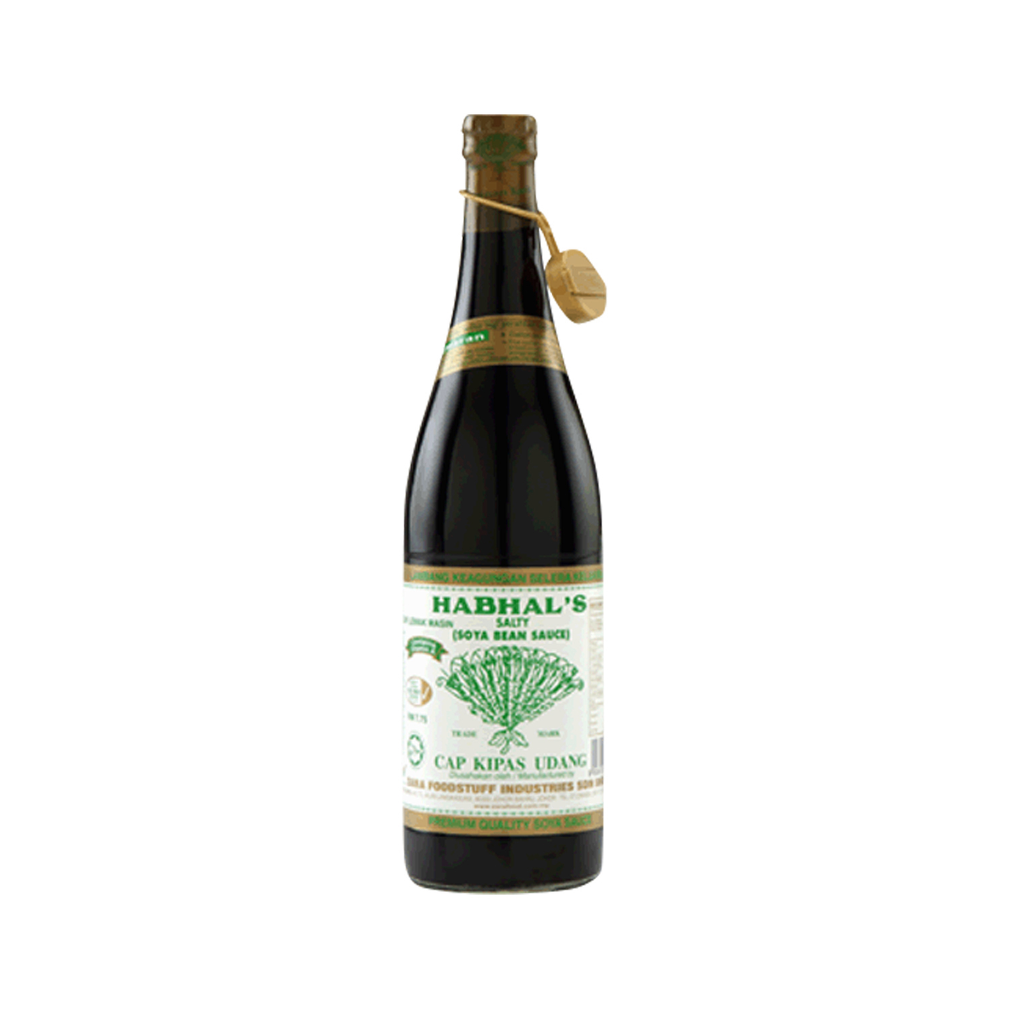 HABHAL'S Large Kicap Masin Salty Soy Sauce 645ml