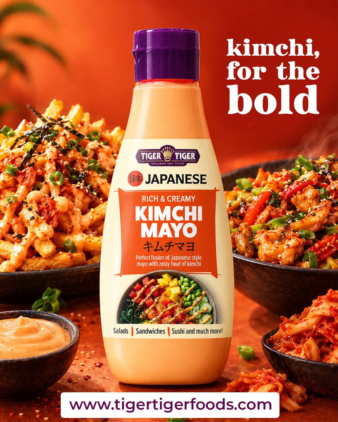 Tiger Tiger Kimchi Mayo 280ml
