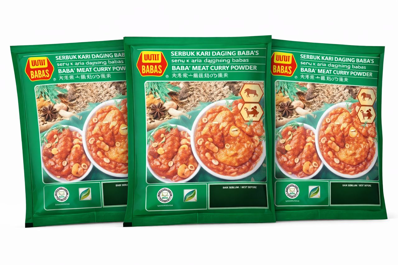 Babas Authentic Meat Curry Powder