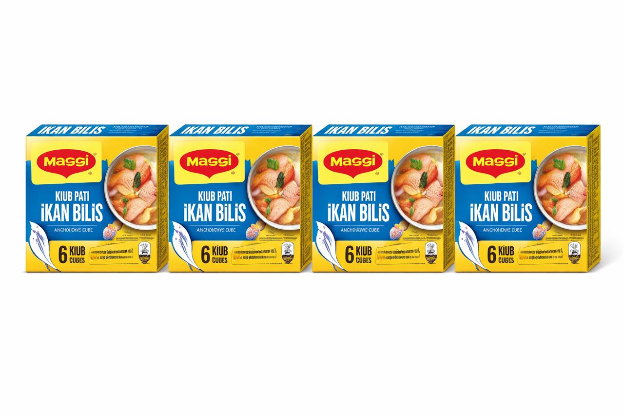 Maggi Anchovies Stock Cube Kuib Pati