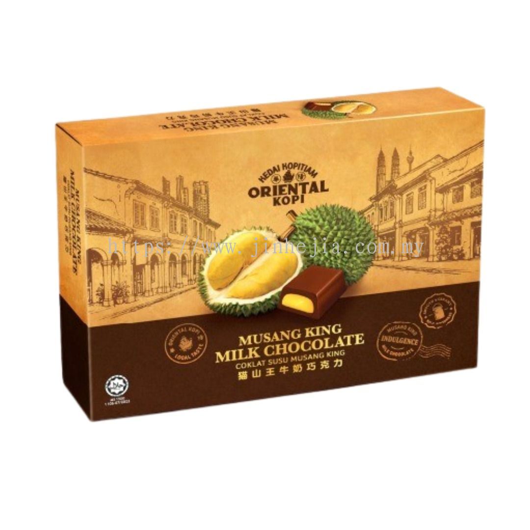 Oriental Kopi Musang King Milk Chocolate 100g