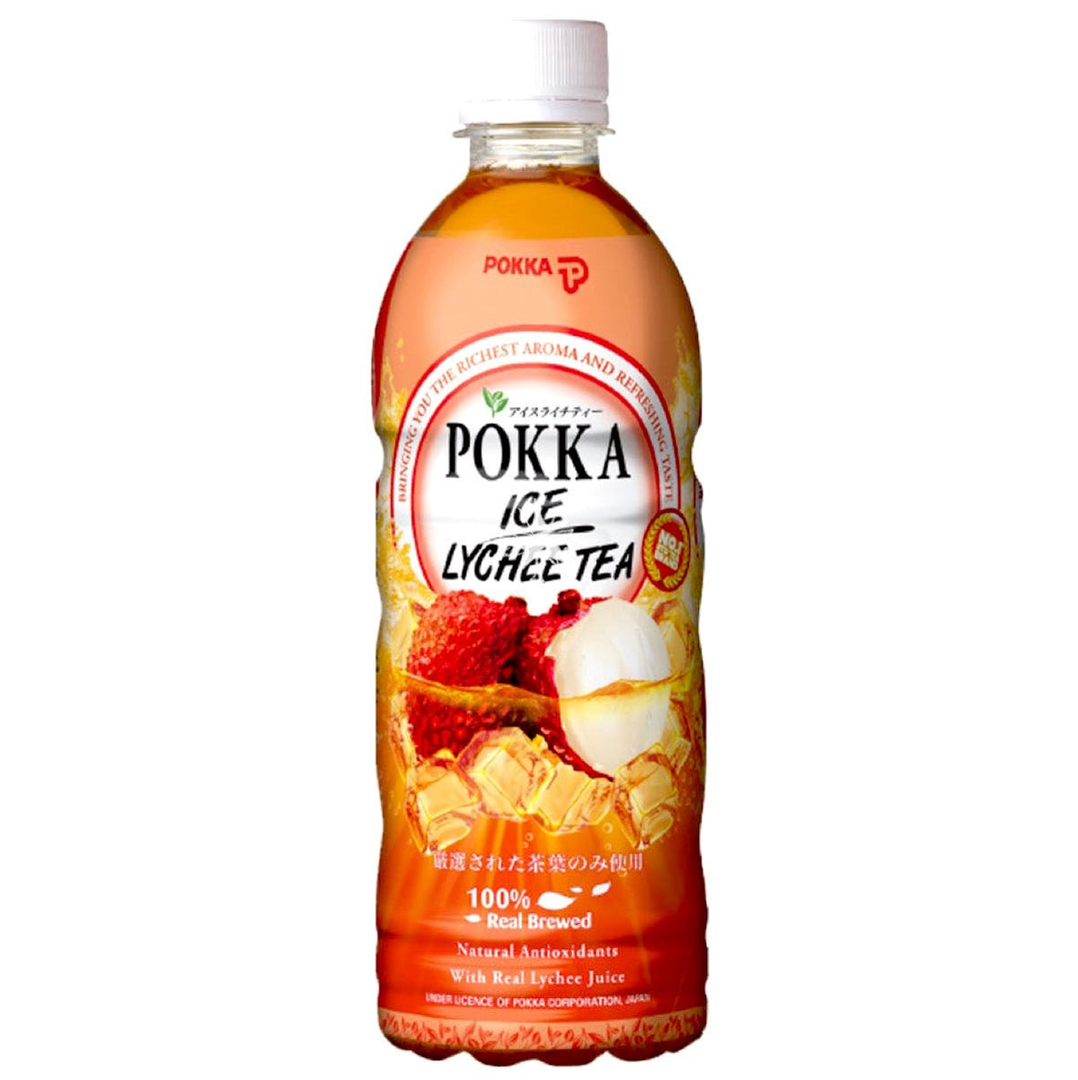 Pokka Ice Lychee Tea 500ml single bottle