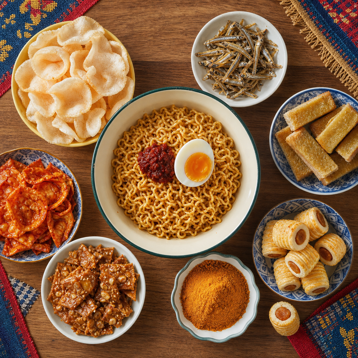 Store-cupboard Malaysian staples for a small kitchen