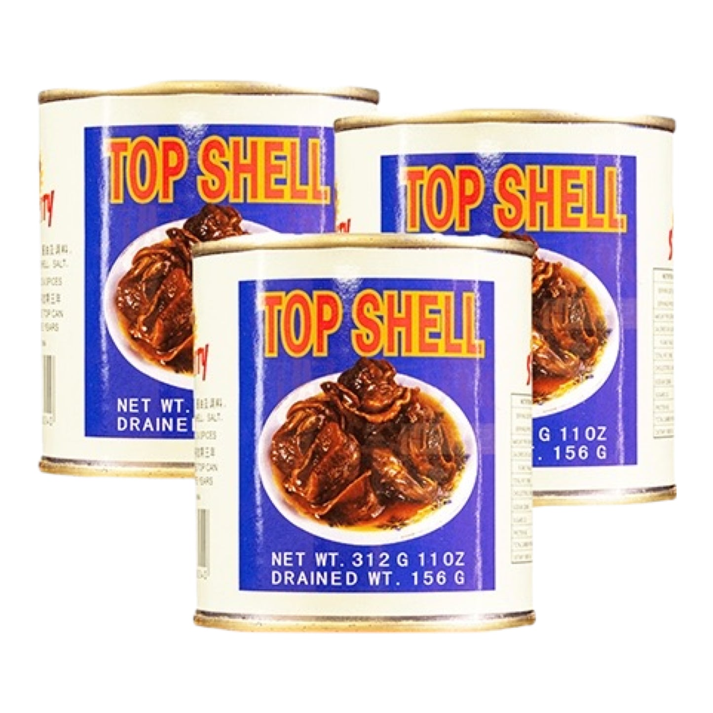 Top Shell Authentic Special Canned Conch Shell 太阳城鼓油海螺