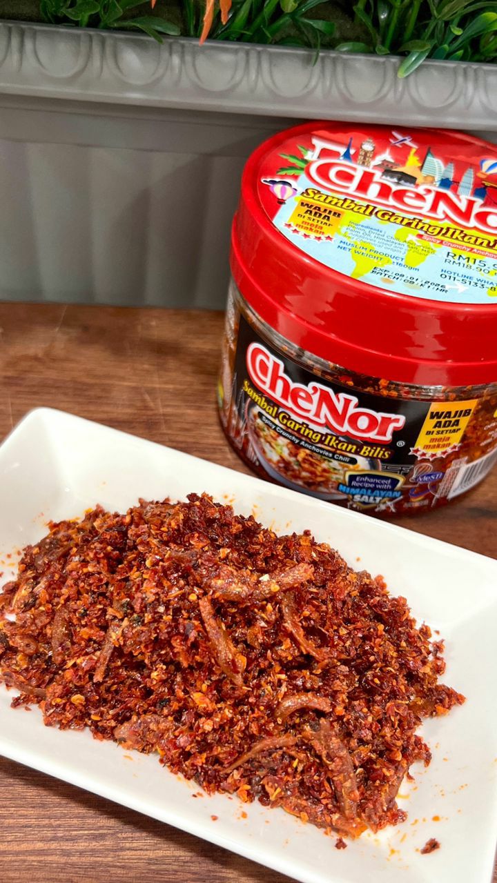 Che Nor Crispy Malaysian Ikan Bilis Sambal