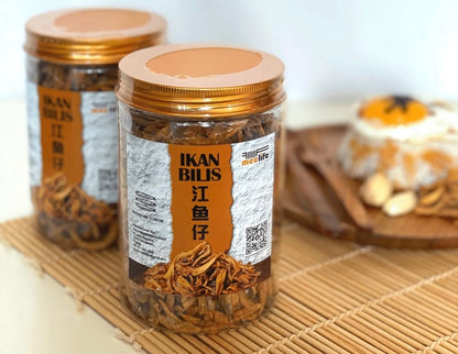 Malaysian Readily Fried Ikan Bilis Fried Anchovies 150g (preorder)
