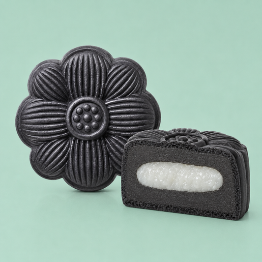 Yi Jia Premium Black Sesame Omochi Mooncake from Pasar Mart UK