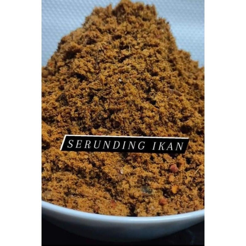 Traditional Malaysian Serunding Daging