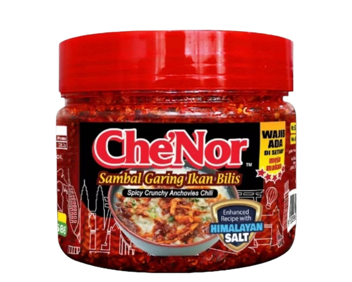 Advanced Garing Che Nor Crispy Malaysian Ikan Bilis Sambal – Pasar Mart UK