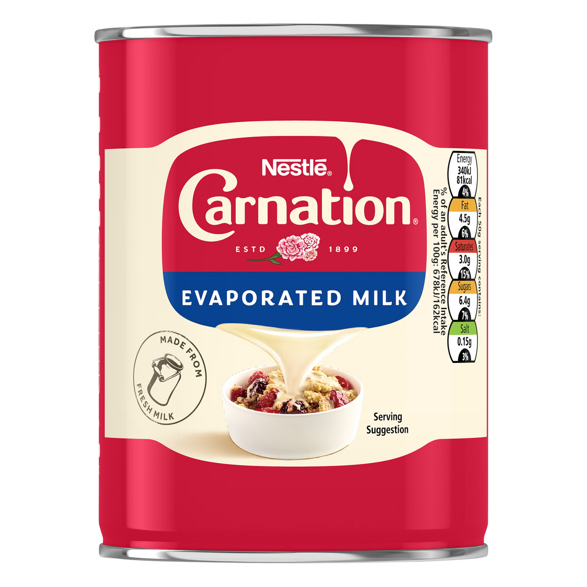 Nestlé Carnation Evaporated Milk 410g