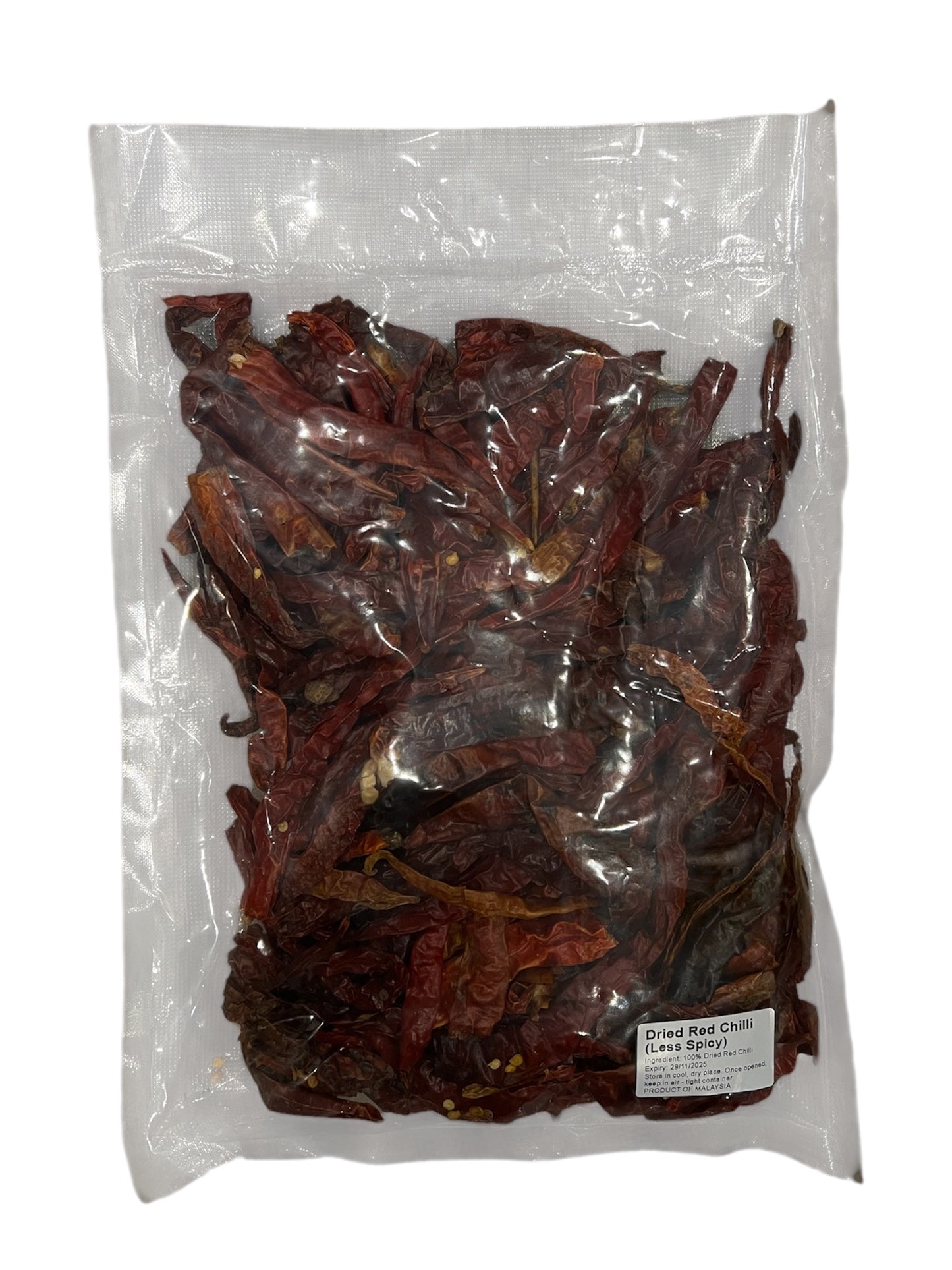 Authentic Malaysian Dried Chillis 200g