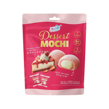 Yuki & Love Dessert Mochi 120g – Strawberry Cheesecake