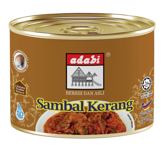 Adabi Sambal Authentic Sambal Kerang