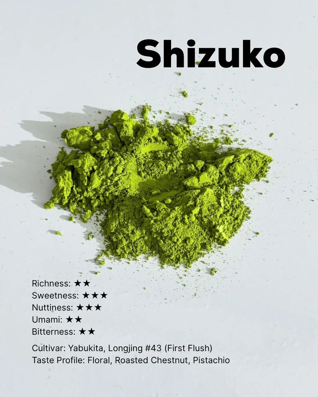 Shizuko Ceremonial Grade Matcha Powder
