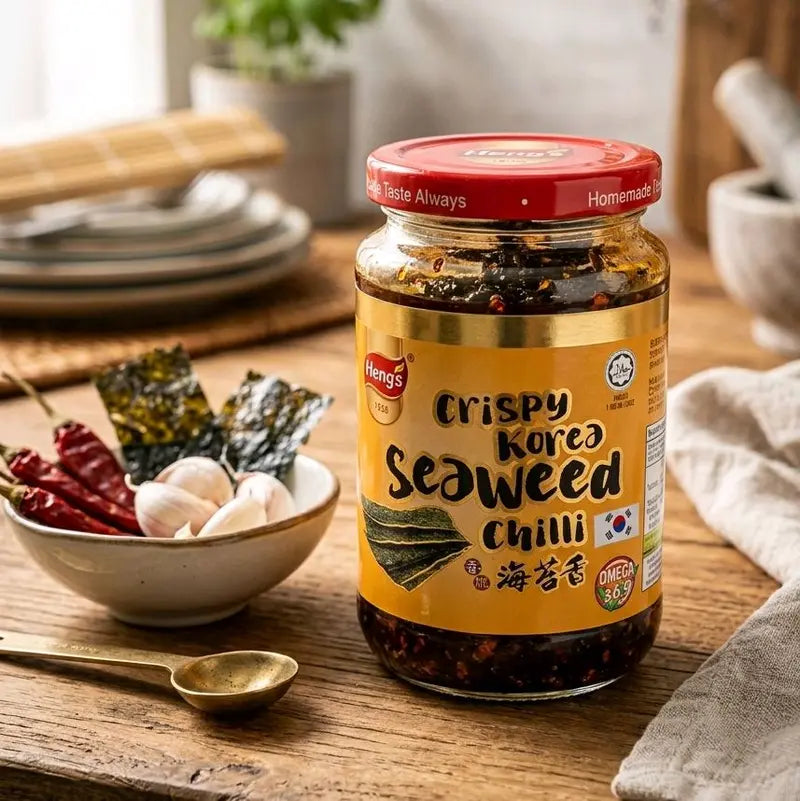 Heng's Melaka Crispy Seaweed Chilli 160g