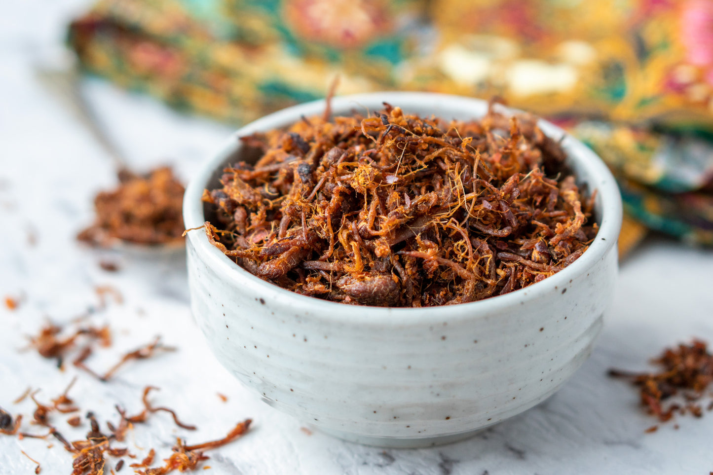 Traditional Malaysian Serunding Daging