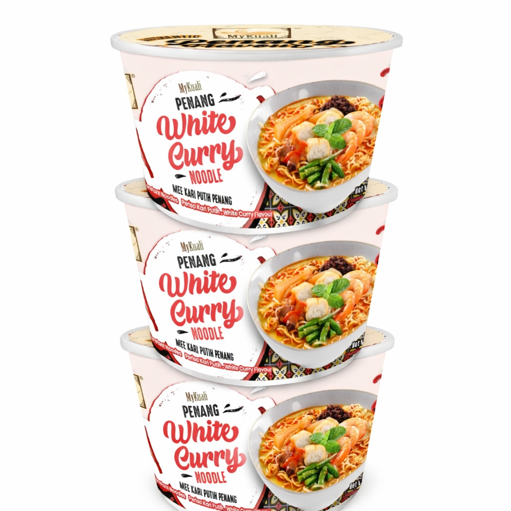 MyKuali Penang White Curry Noodles Cup Bowl