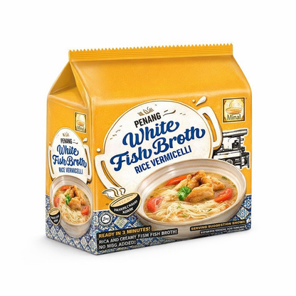 Mykuali Penang White FIsh Broth Vermicelli Noodles ( Pre-order )