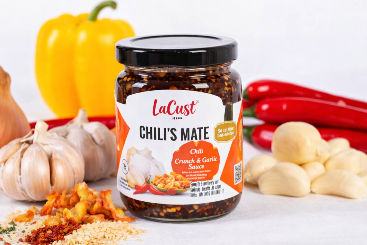 Lacust Chili's Mate Best Selling Original Garlic Flavour