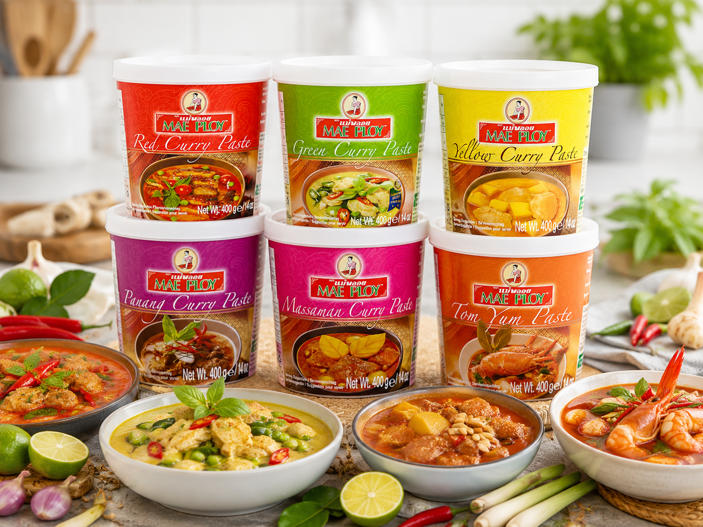 MAE PLOY Thai Authentic Cooking Paste