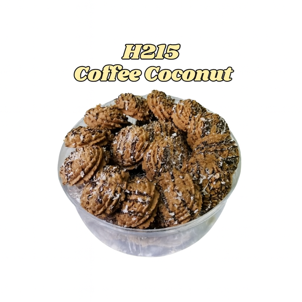 Homemade Coconut Coffee Cookies