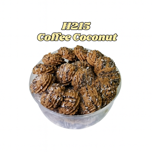 Homemade Coconut Coffee Cookies
