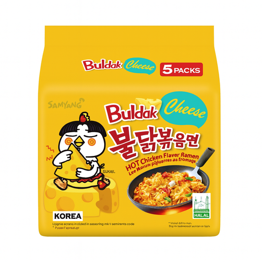 Samyang Buldak Hot Chicken Ramen – Cheese Flavour