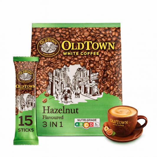 Old Town White Coffee Hazelnut Flavor
