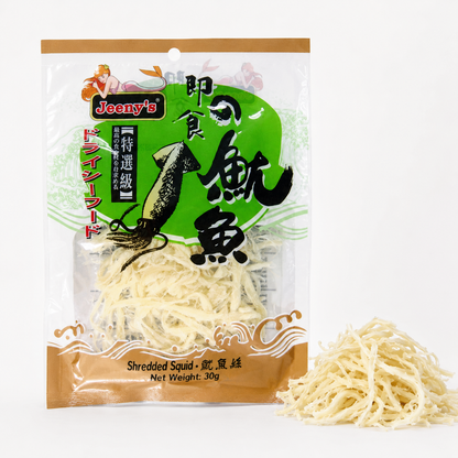 Jeeny's Shredded Squid Seafood Squid 30g