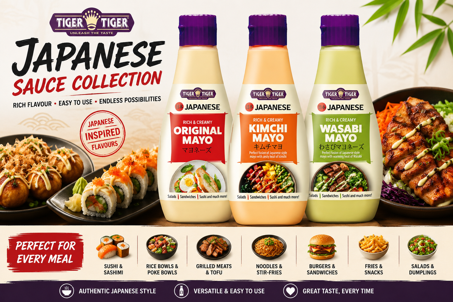 Tiger Tiger Mayo Selections