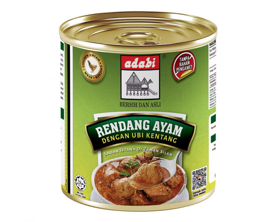 Adabi Malaysian Chicken Rendang Ayam With Potatoes