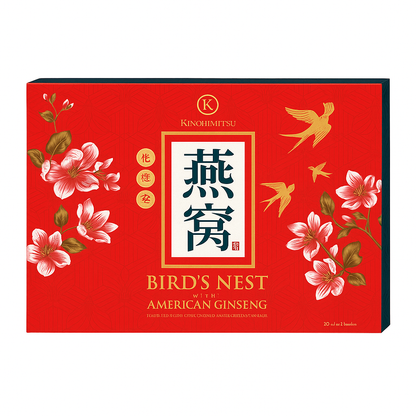 Kinohimitsu Premium Bottled Bird Nest With American Ginseng