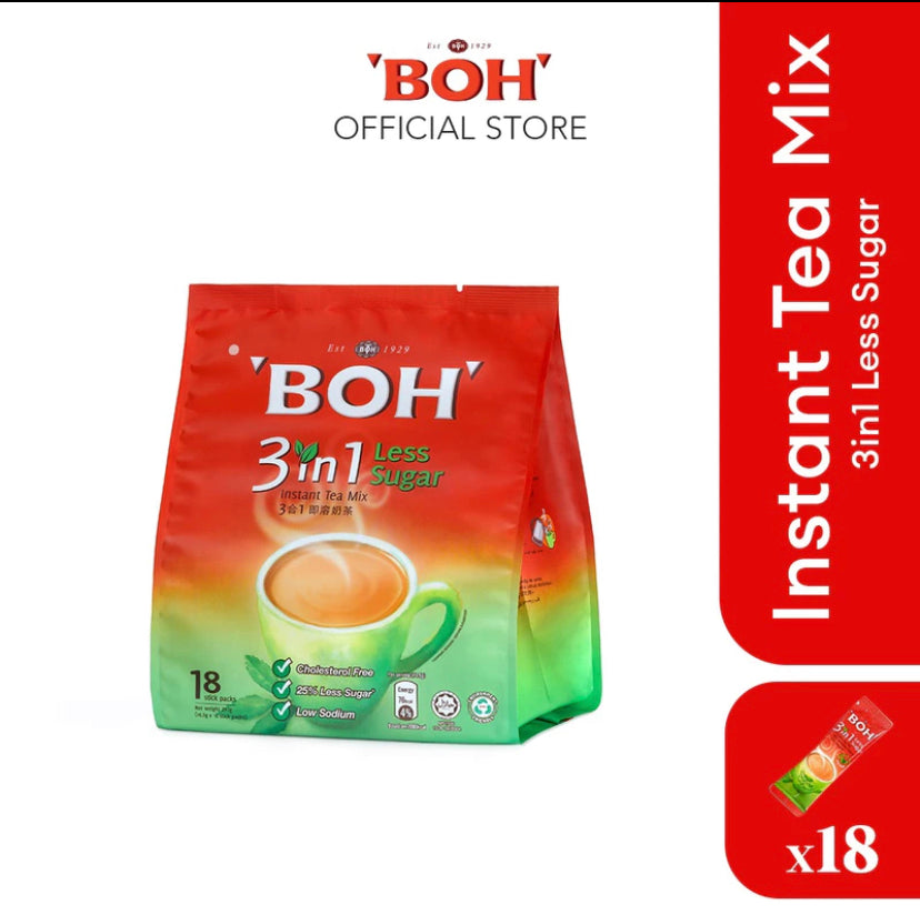 Authentic Instant 3 in 1 BOH Tea ( Teh Tarik )