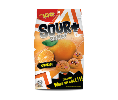 Lot 100 Sour Gummy Candy