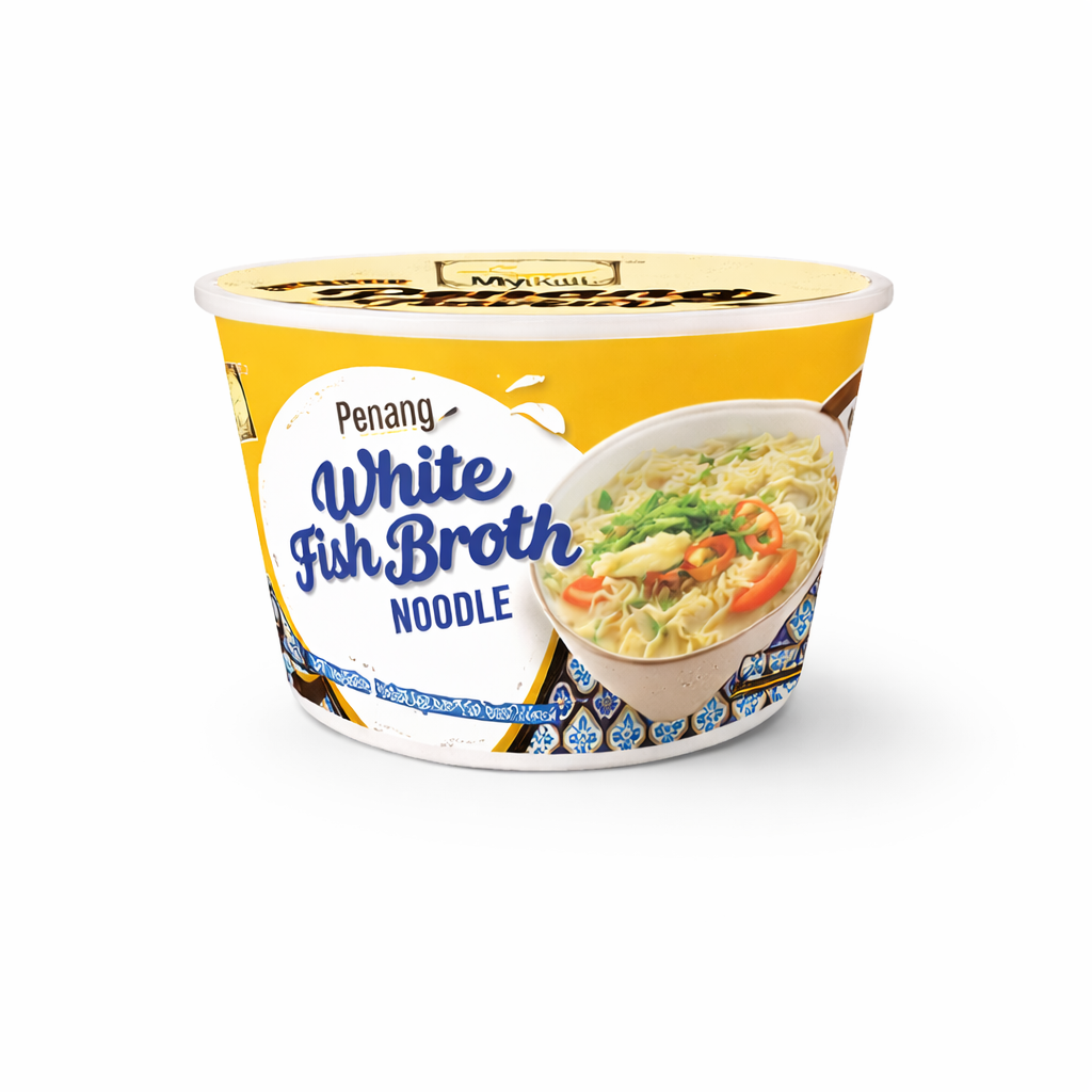 Mykuali White Fish Broth Noodle Cup
