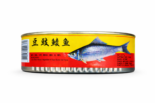 鹰罐豆豉鲮鱼