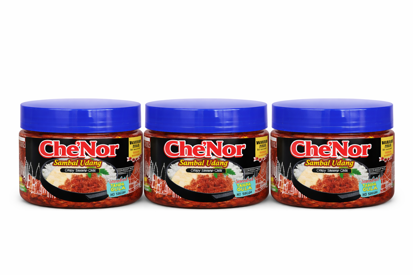 Che Nor Crispy Sambal Udang Shrimp Sambal